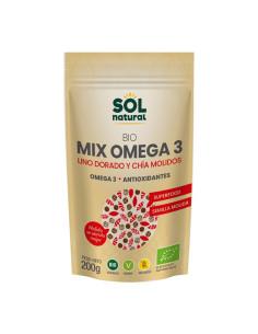 Mix Omega3 Lino y chia molidas Bio 200g Sol Natural